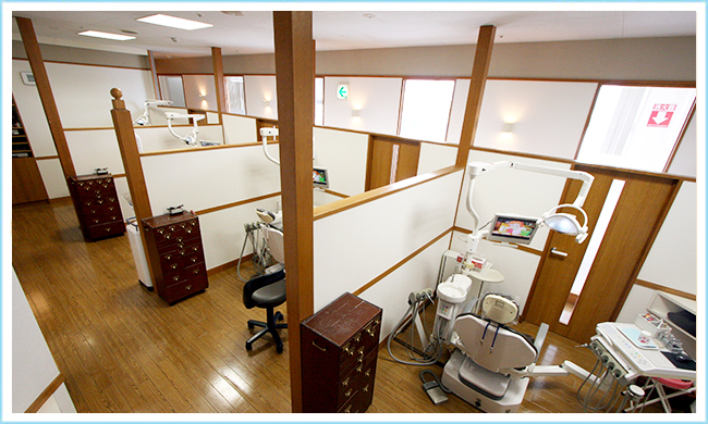 診療室（半個室）の写真
